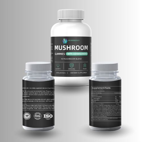 10in1 Mushroom Gummies with Ashwagandha