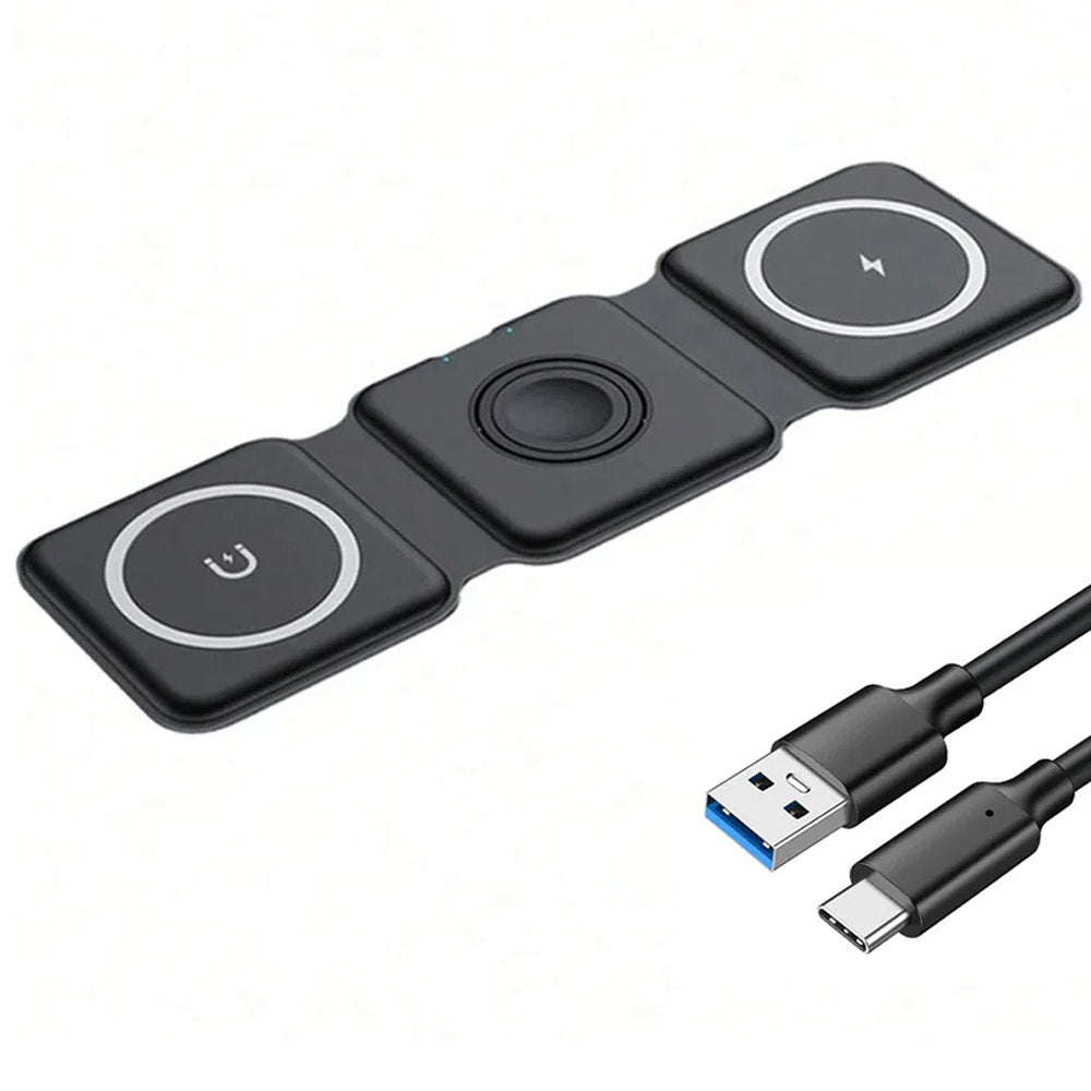 3 in 1 Wireless Charger iPhone Charging Station