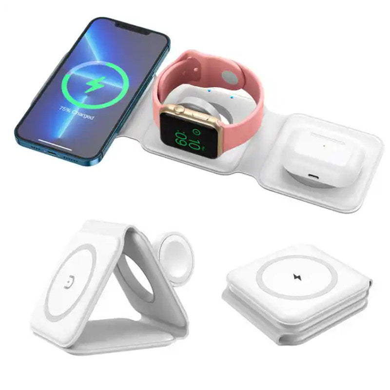 3 in 1 Wireless Charger iPhone Charging Station
