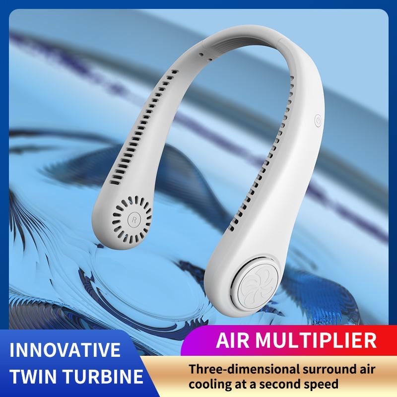 Portable Neck Fan, Hands-Free Bladeless