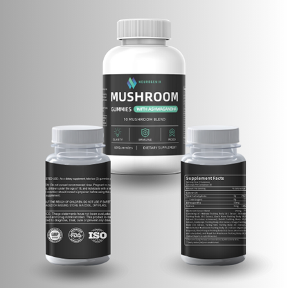 10in1 Mushroom Gummies with Ashwagandha