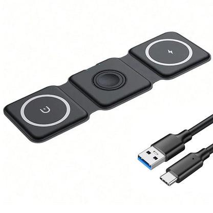 3 in 1 Wireless Charger iPhone Charging Station