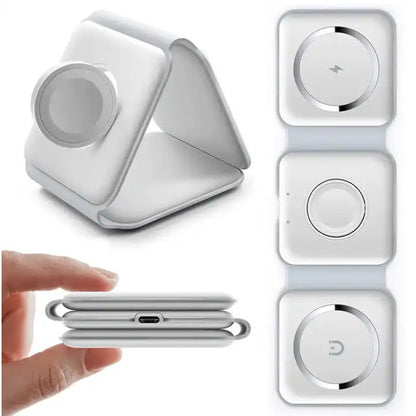 3 in 1 Wireless Charger iPhone Charging Station